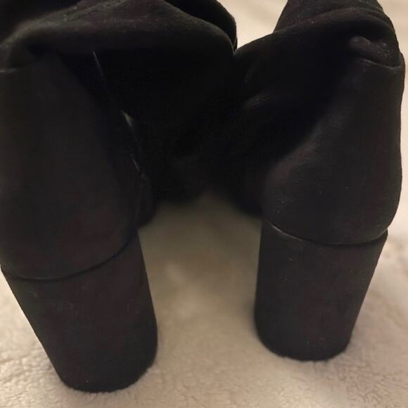Chinese Laundry King Black Over the Knee Boots size 8.5 - Picture 6 of 7